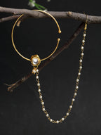 Kundan Nose Ring - Ruby Raang | Grocsy
