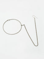 Silver Nose Ring - Ruby Raang | Grocsy