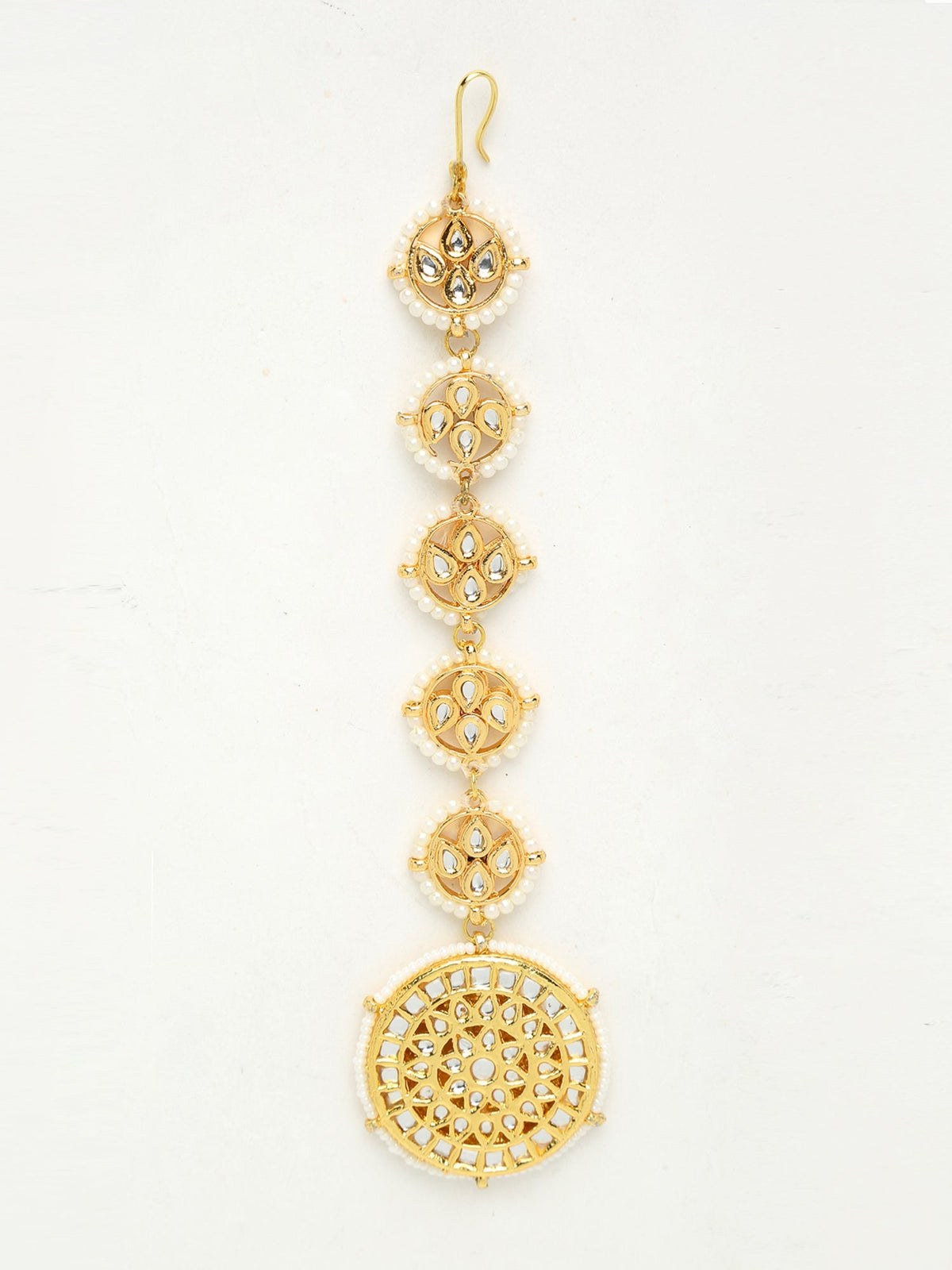 Kundan Maang Tikka - Ruby Raang | Grocsy