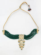 Kundan Choker With Earrings - Ruby Raang | Grocsy