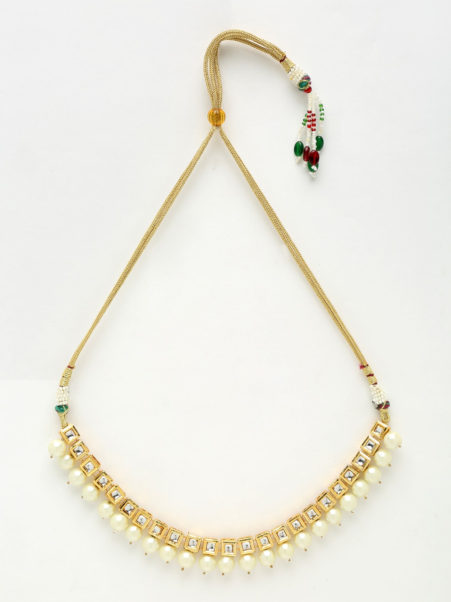 Kundan Neckpiece - Ruby Raang | Grocsy