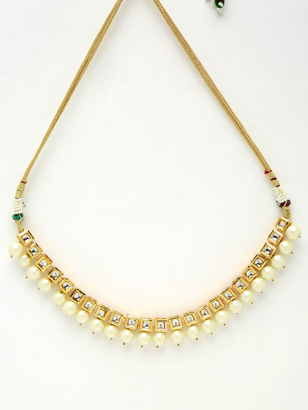 Kundan Neckpiece - Ruby Raang | Grocsy