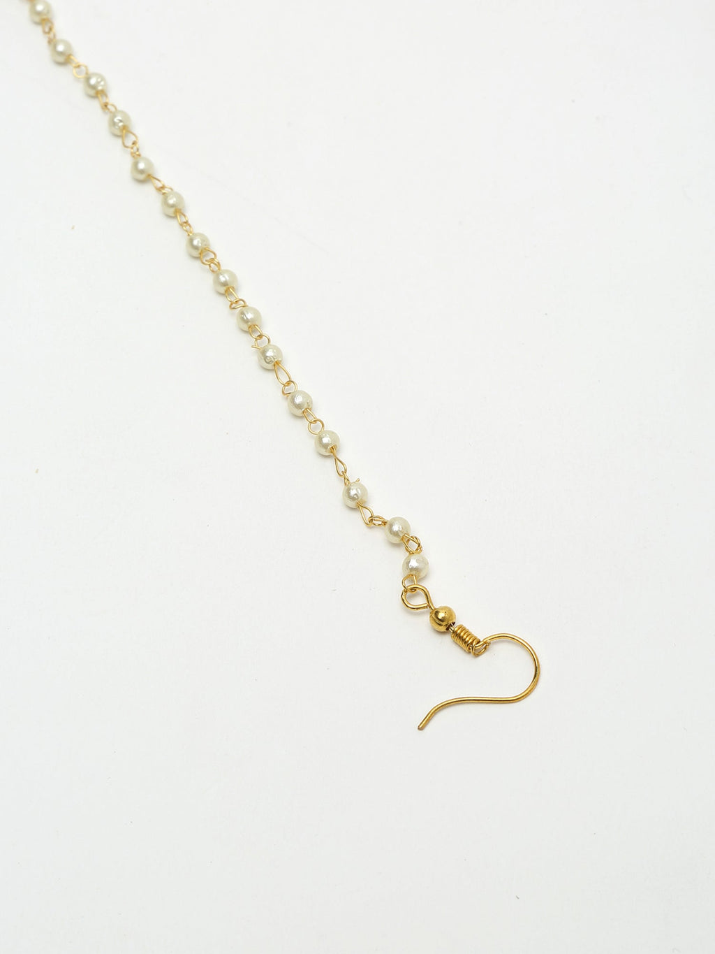 Maharani Kundan Nose Ring - Ruby Raang | Grocsy