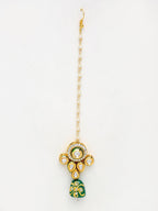 Kundan Maang Tikka - Ruby Raang | Grocsy