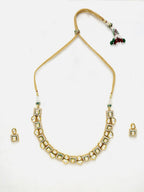 Kundan Choker With Studs - Ruby Raang | Grocsy