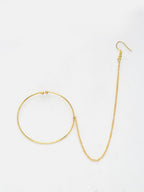 Golden Plated Nose Ring - Ruby Raang | Grocsy