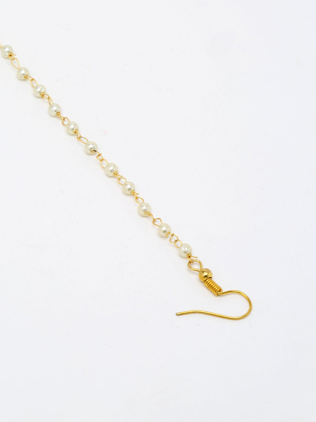 Maharani Kundan Nose Ring - Ruby Raang | Grocsy