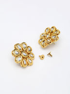 Kundan Choker With Studs - Ruby Raang (A380-58) | Grocsy