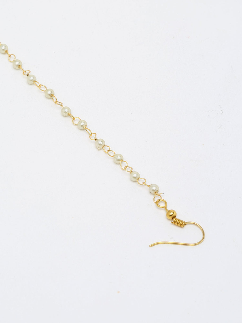 Maharani Kundan Nose Ring - Ruby Raang | Grocsy
