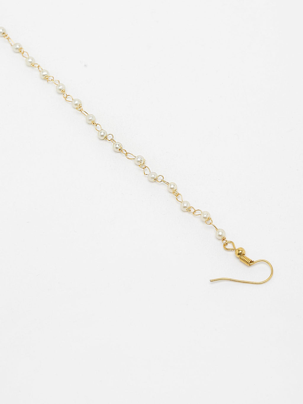 Maharani Kundan Nose Ring - Ruby Raang | Grocsy