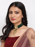 Stone Kundan Choker - Ruby Raang | Grocsy