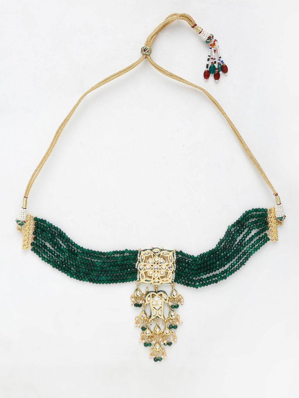 Stone Kundan Choker - Ruby Raang | Grocsy