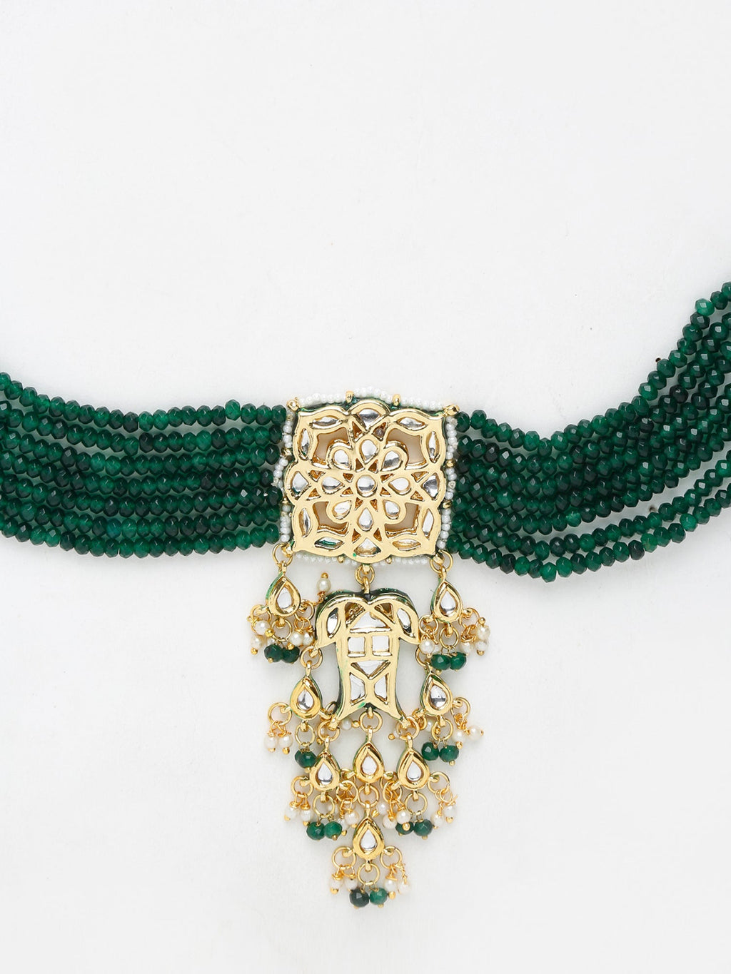 Stone Kundan Choker - Ruby Raang | Grocsy