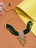 Stone Kundan Choker - Ruby Raang | Grocsy