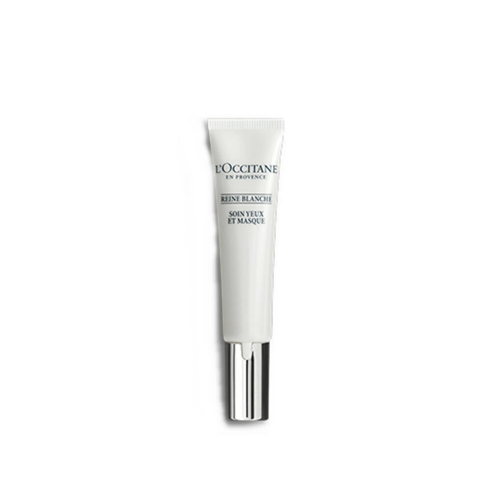 L'Occitane Reine Blanche Illuminating Eye Care & Mask | Grocsy