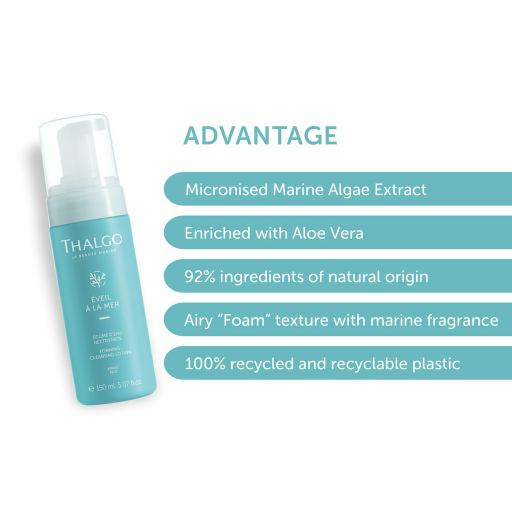 Thalgo Foaming Cleansing Lotion - Gentle Face Wash | Grocsy