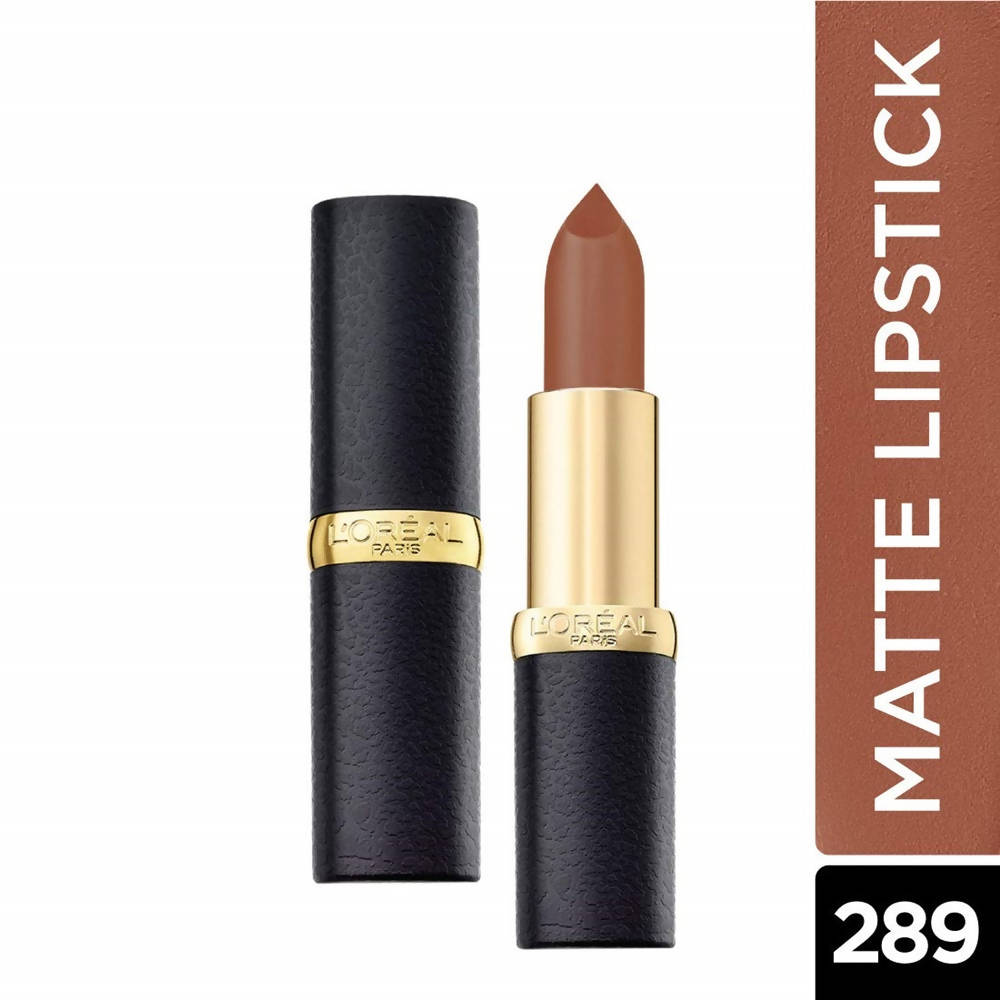 L'Oreal Paris Color Riche Moist Matte Lipstick - 289 Cashmere Delicat | Grocsy