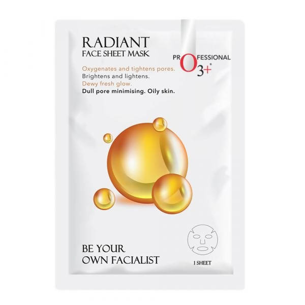 Professional O3+ Facialist Radiant Face Sheet Mask | Grocsy