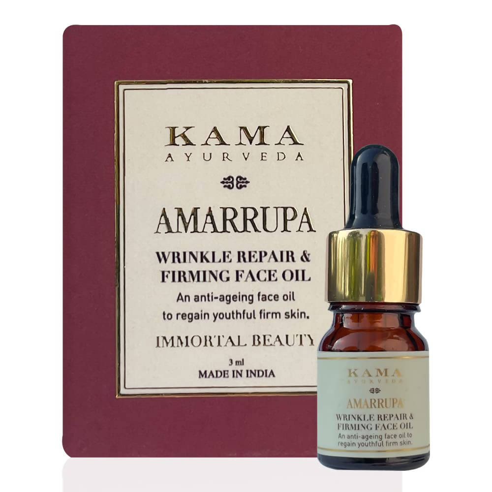 Kama Ayurveda Amarrupa Wrinkle Repair & Firming Face Oil | Grocsy