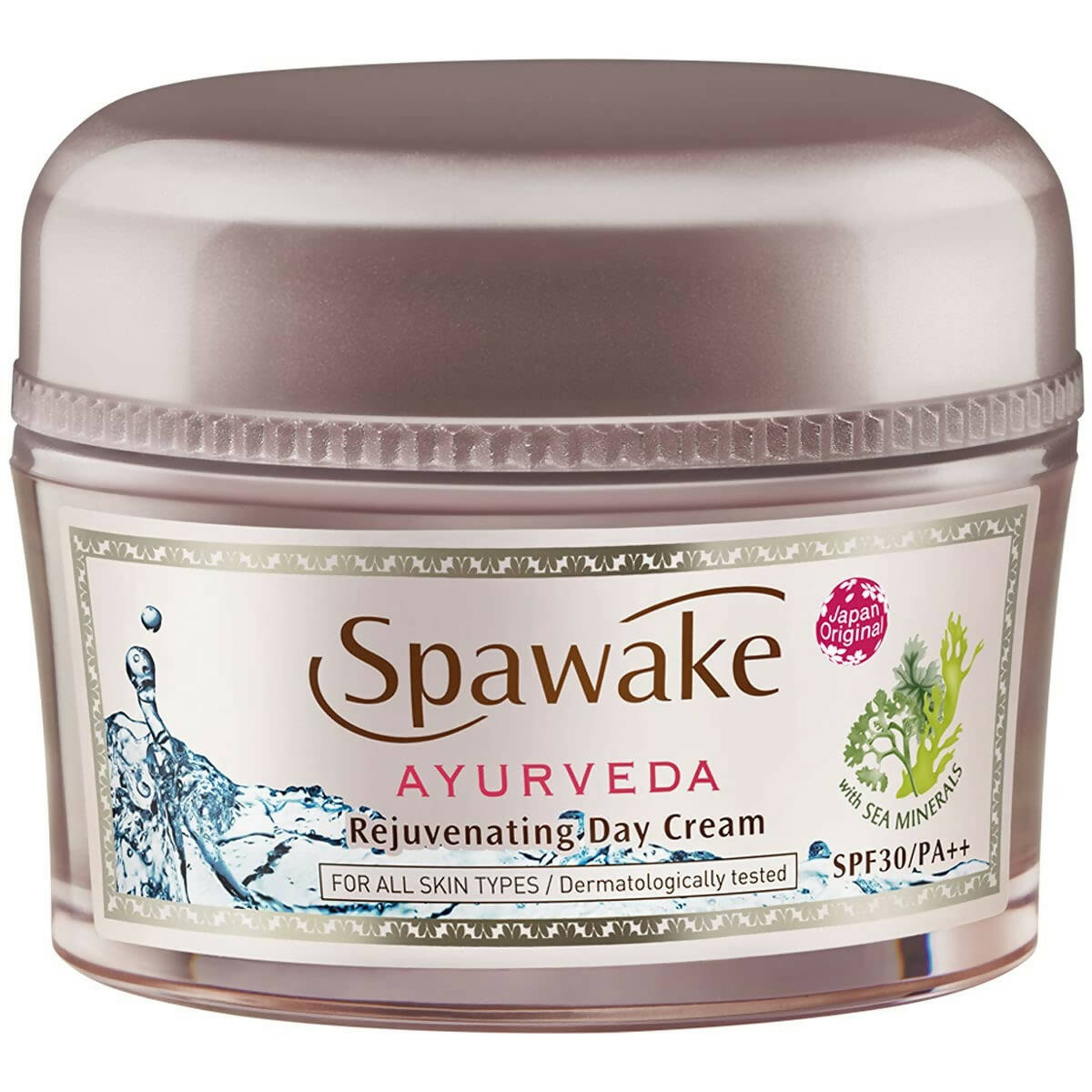 Spawake Ayurveda Face Cream, Rejuvenating Day Cream with SPF 30 PA++ | Grocsy