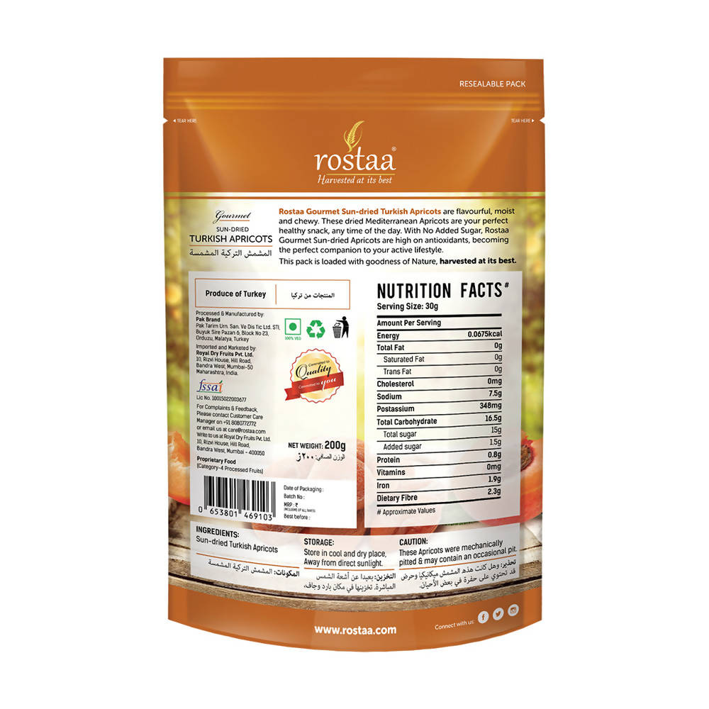 Rostaa Turkish Apricot | Grocsy