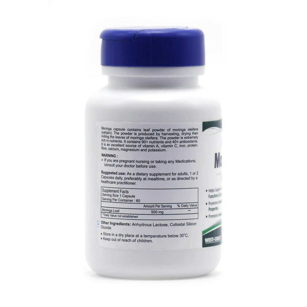 Healthvit Moringa Capsules | Grocsy