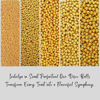 Confect All That Glitters Gold Disco Balls Assorted Sprinkles (DB-12) | Grocsy
