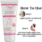 Vigini Natural Actives Stretch Marks Scars Removal Oil Cream | Grocsy