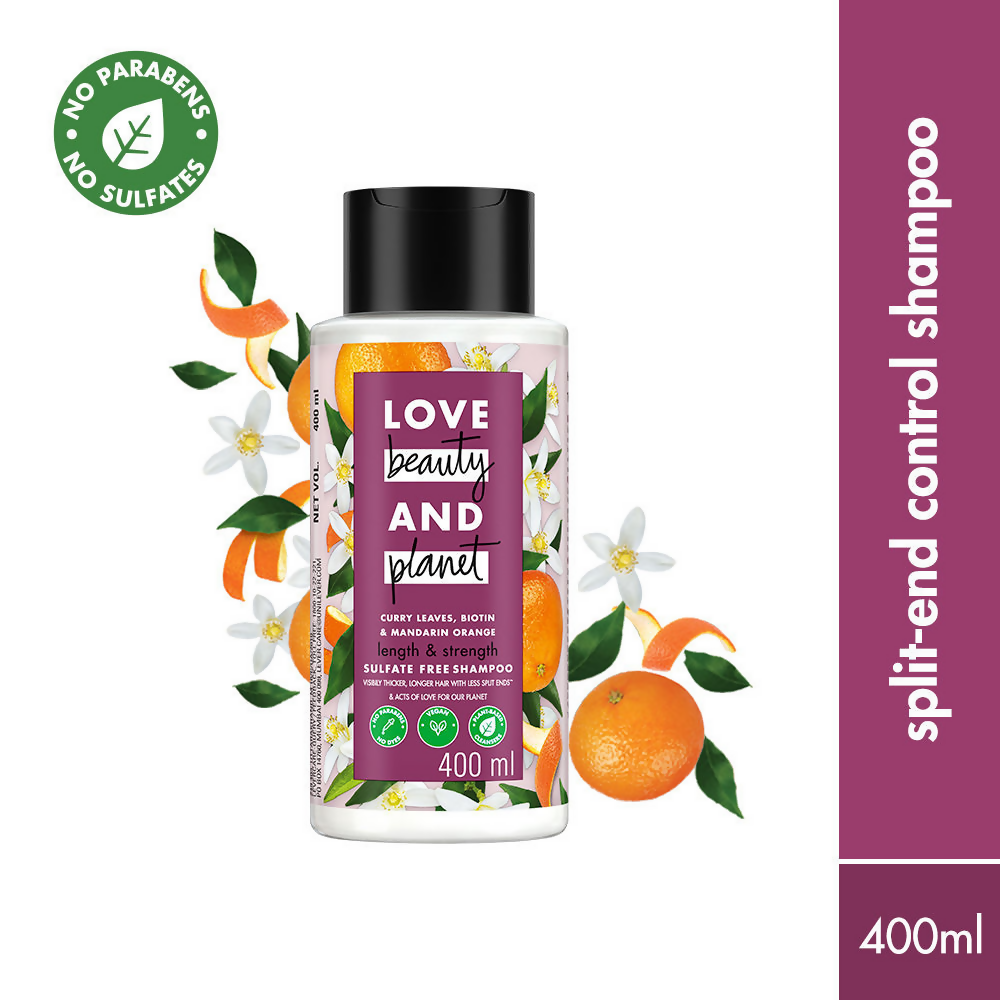 Love Beauty And Planet Curry Leaves & Biotin Sulpate Free Shampoo | Grocsy