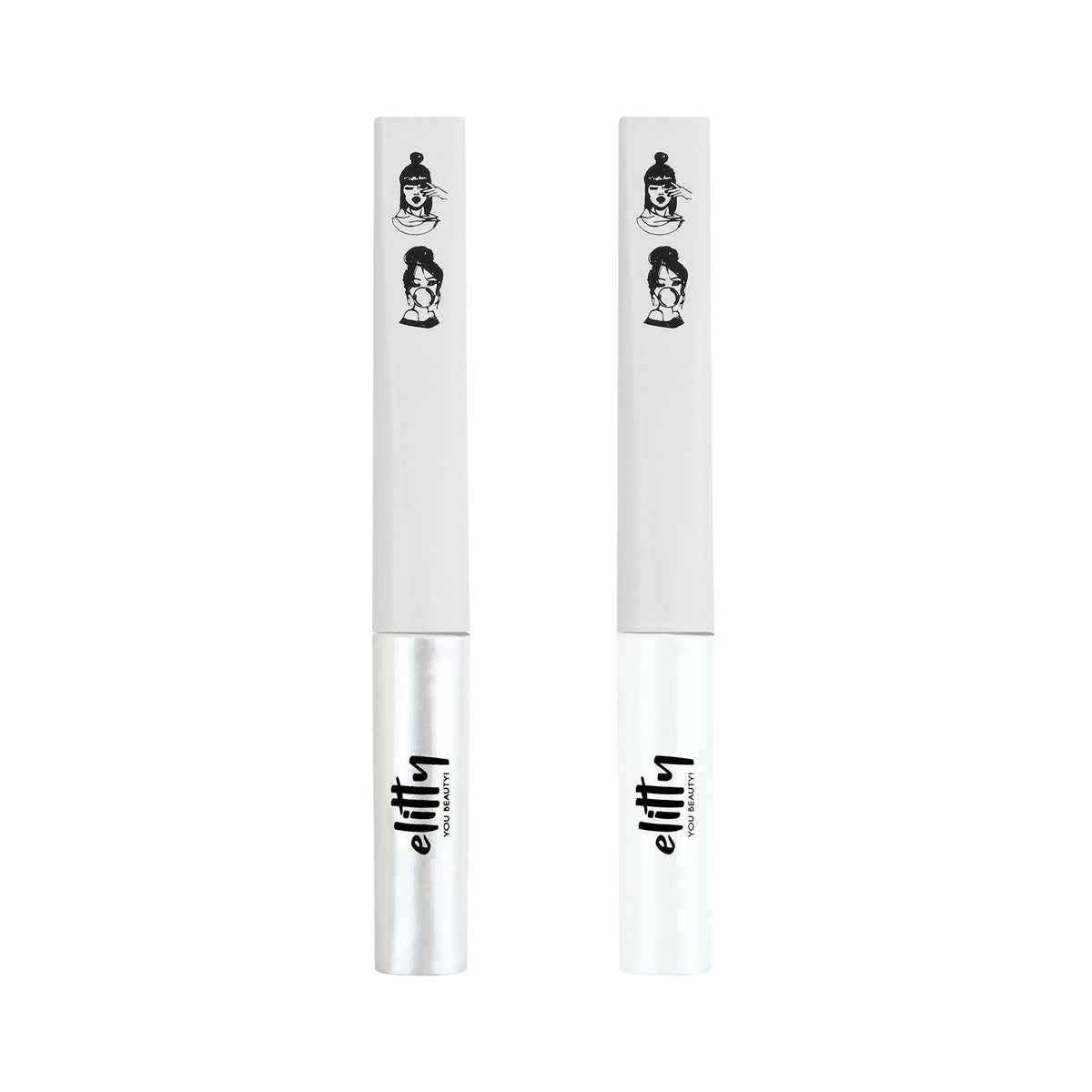 Elitty Eye Gotta Feeling - White On White Combo | Grocsy