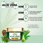 Himalayan Organics Aloe Vera Hair Mask | Grocsy
