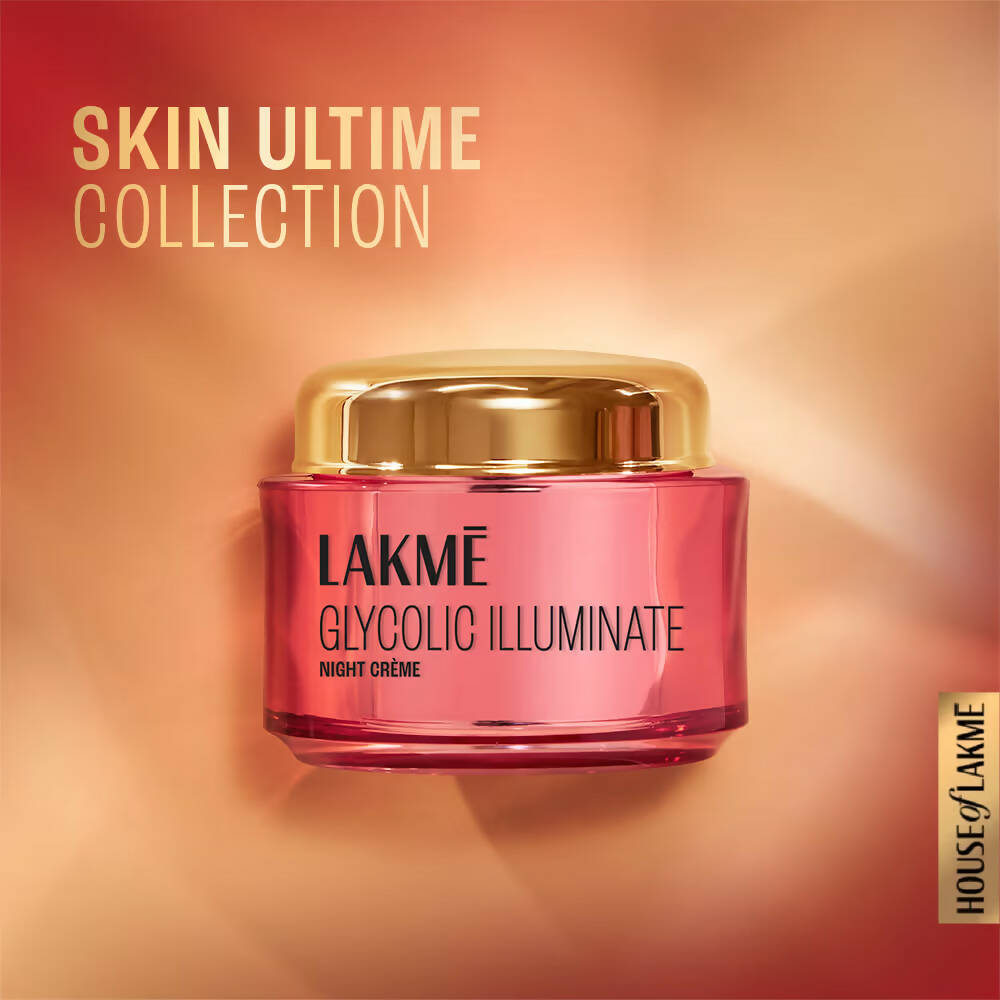 Lakme Glycolic Illuminate Night Creme | Grocsy