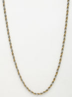 NVR Men's Rhodium-Plated Stainless Steel Chain | Grocsy