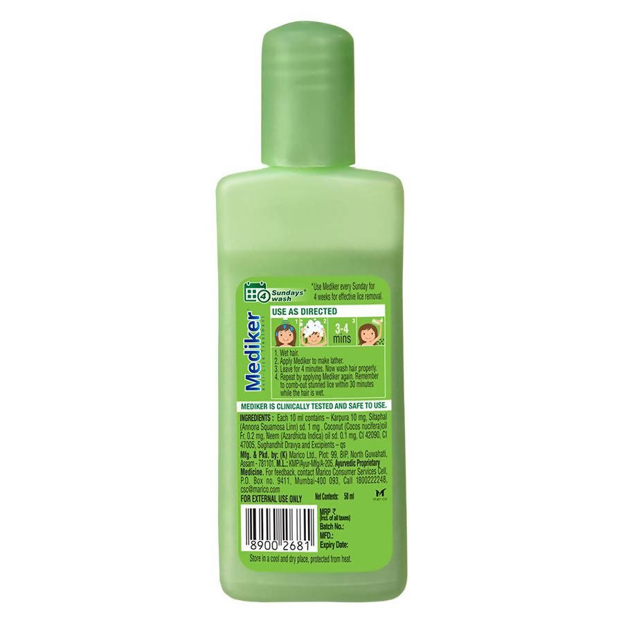 Mediker Lice Treatment Shampoo | Grocsy
