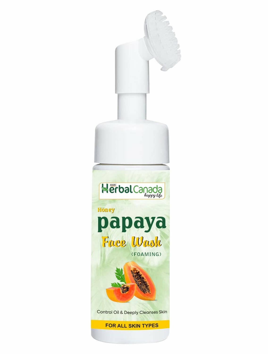 Herbal Canada Honey Papaya Foaming Face Wash | Grocsy