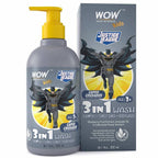Wow Skin Science Kids 3 in 1 Wash - Caped Crusader Batman Edition | Grocsy