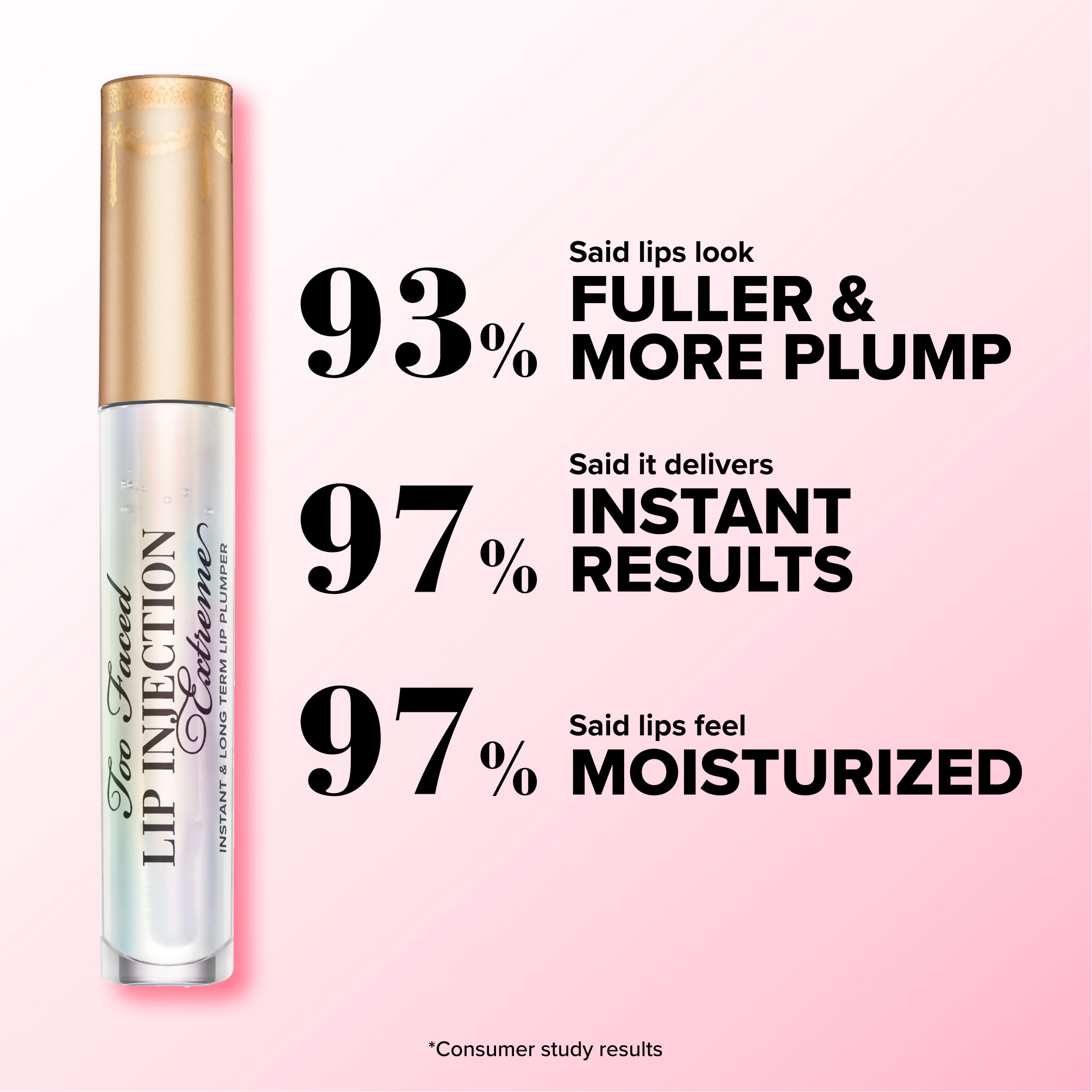Too Faced Lip Injection Extreme Lip Plumper (Lip Gloss)- Original - Travel Size | Grocsy