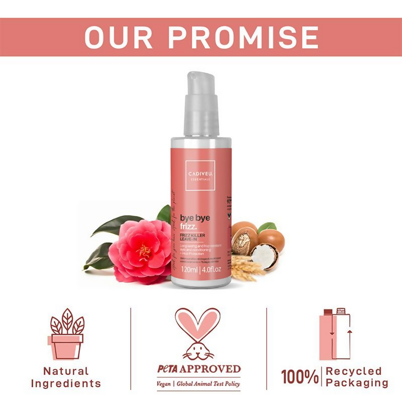 Cadiveu Bye Bye Frizz Leave In Frizz Killer Hair Serum | Grocsy