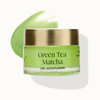 VedicDerm Green Tea Matcha Gel Moisturiser with Squalene and Niacinamide | Grocsy