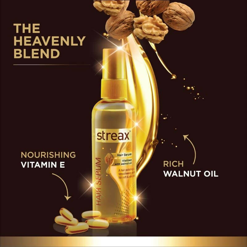 Streax Walnut Hair Serum | Grocsy