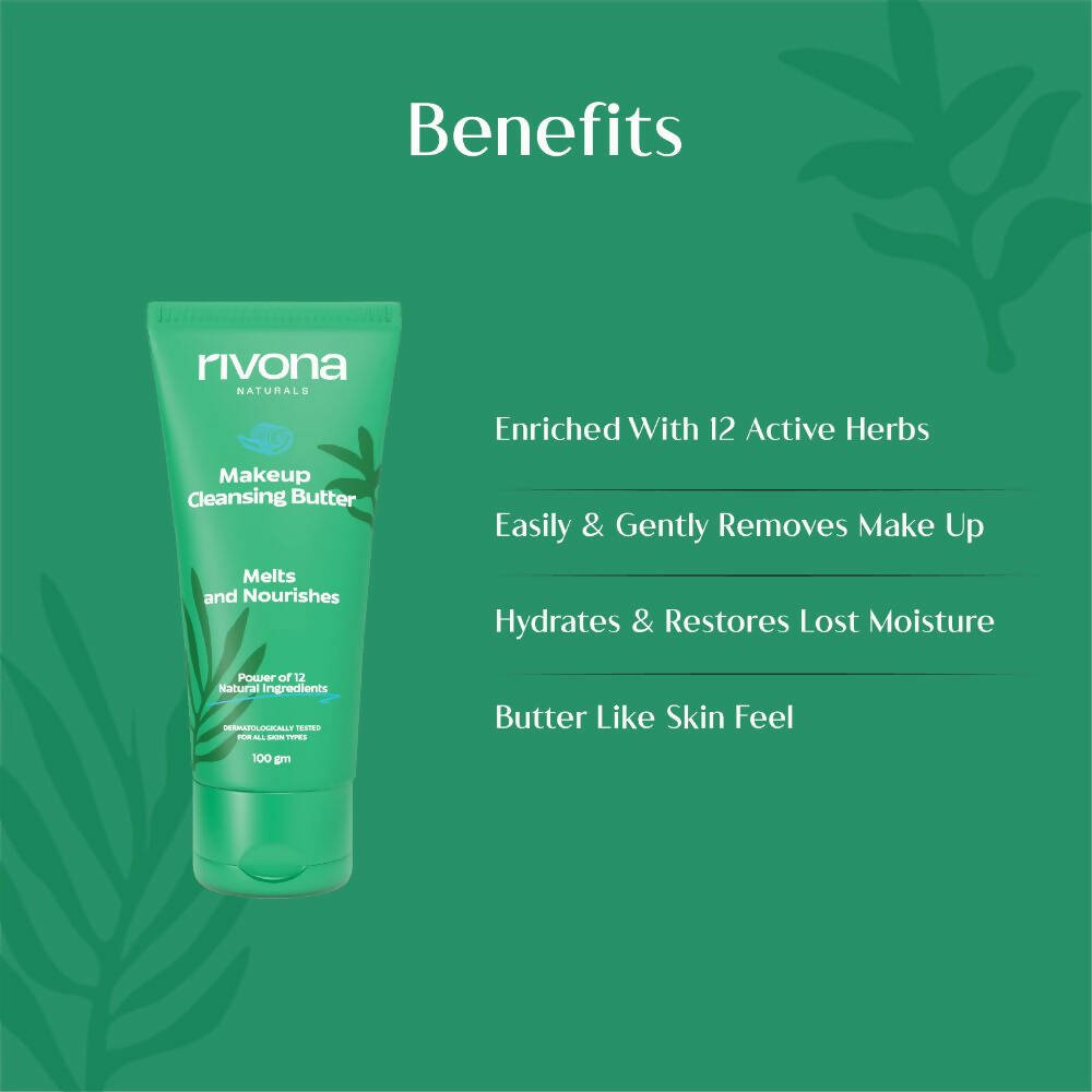 Rivona Naturals Makeup Cleansing Butter | Grocsy
