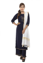 Mominos Fashion Moeza Slub Cotton Off White Dupatta | Grocsy