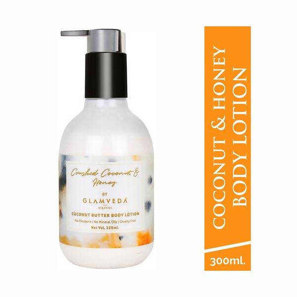Glamveda Crushed Coconut & Honey Body Lotion | Grocsy