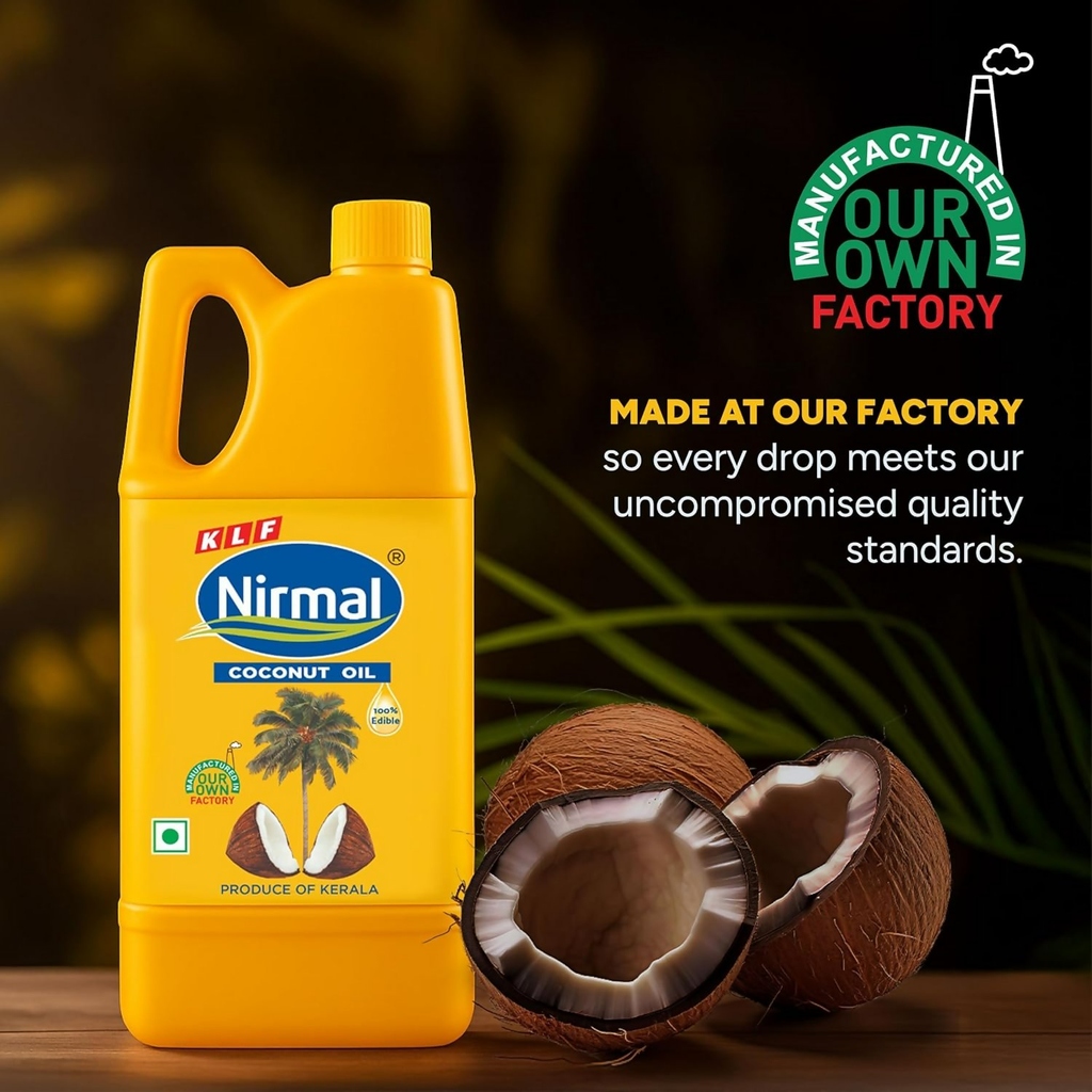 KLF Nirmal 100% Pure Coconut Oil | Grocsy