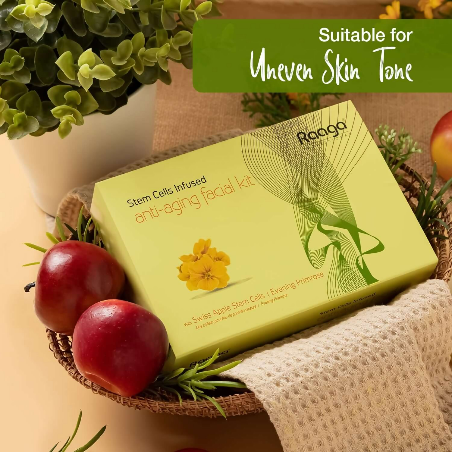 Raaga Professional Anti Aging Single Use Facial Kit | Grocsy