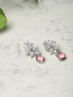 Champagne Stone Earrings- Ruby Raang | Grocsy
