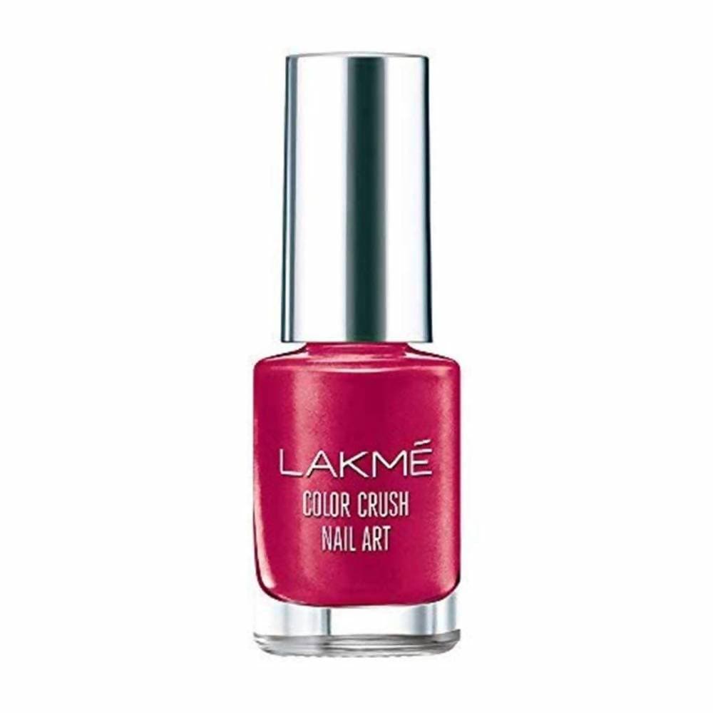 Lakme Color Crush Nail Art - M5 Burgundy | Grocsy