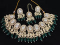Jewel City exquisite handcrafted Kundan choker necklace set | Grocsy