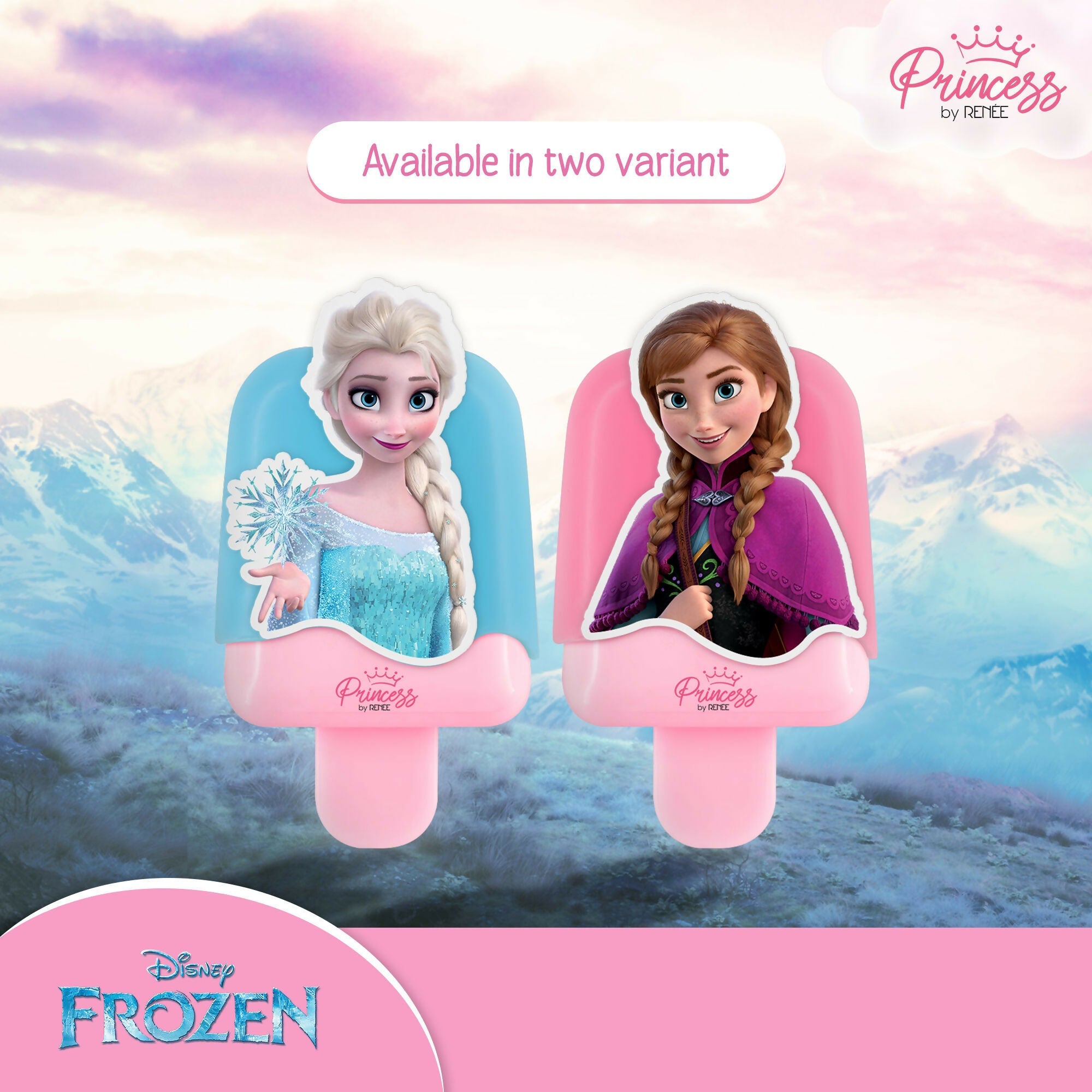 Renee Cosmetics Disney Frozen Princess Popsicle Elsa Lip Balm | Grocsy