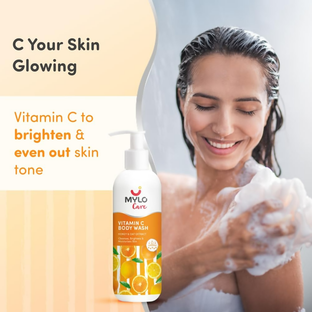 Mylo Care Vitamin C Body Wash with Honey | Grocsy